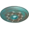 Ekena Millwork Spiral Ceiling Medallion (Fits Canopies up to 4"), 25 1/4"OD x 4"ID x 2"P, Copper Green Patina CM25SPCGS - alternate 3